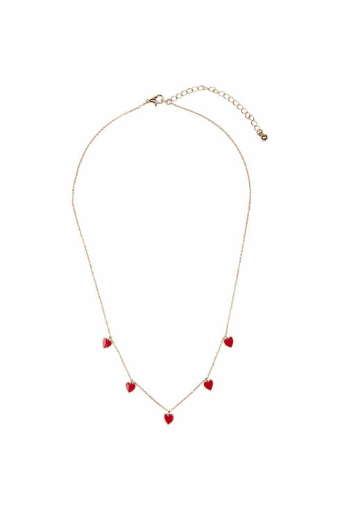 Red Heart Necklace